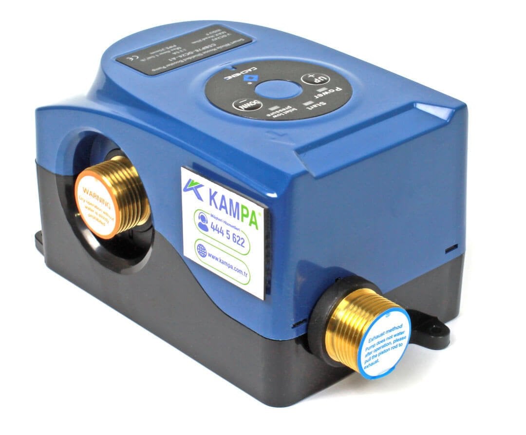 SESSİZ Güneş Enerji Basınç Arttırıcı Pompa, 2 Bar  25 Lt/Dk Sıcak Su Hidroforu, Pompamat