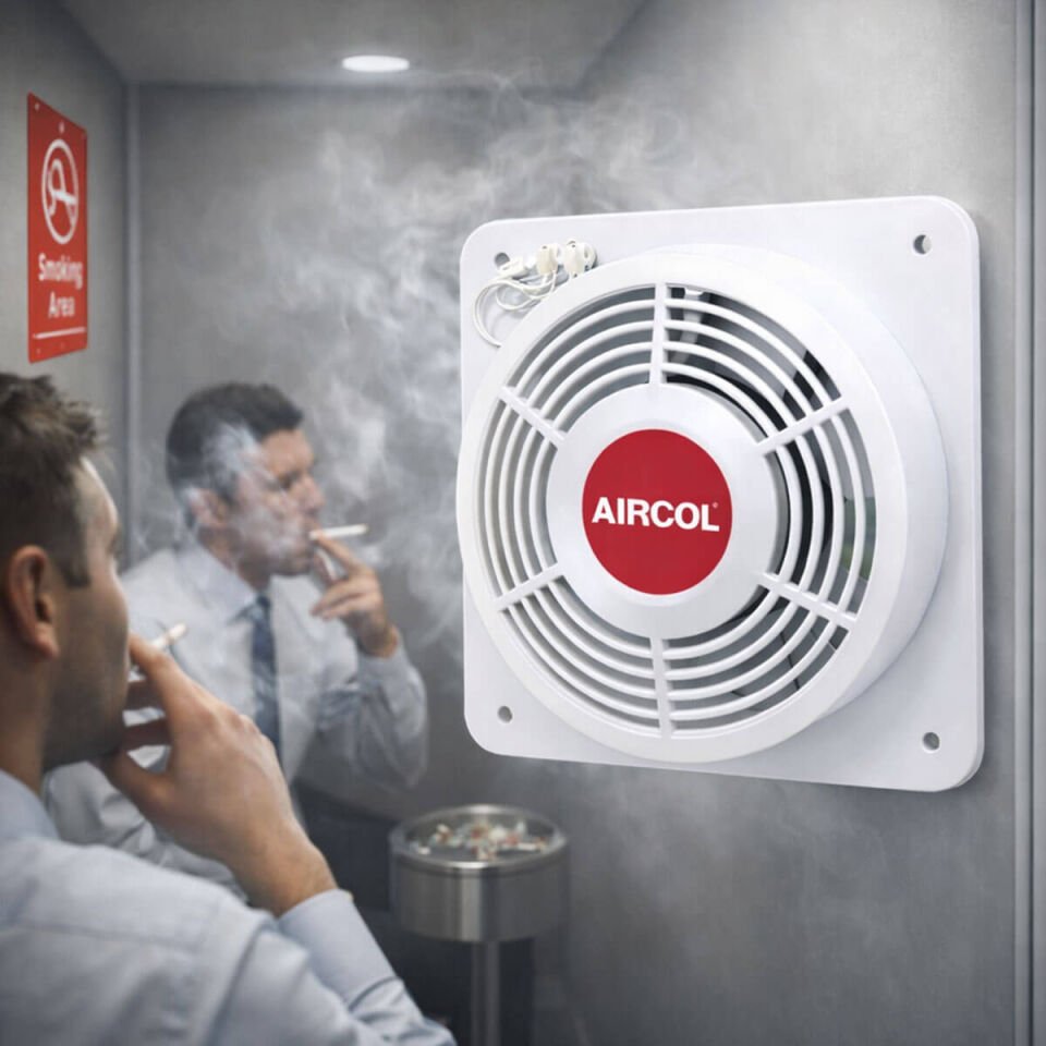 Aircol 130 Pencere ve Duvar Tipi Plastik Aspiratör - Aircol 130