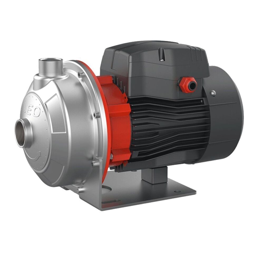 LEO AMSm370/1.1 Komple Paslanmaz Monoblok Santrifüj Pompa 220 Volt 430 lt/dk 15.4 mss