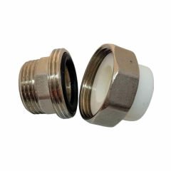 PP-RC 32x1 inç Plastik Dış Dişli Oynar Başlıklı Rakor