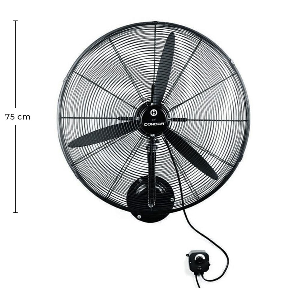 Dündar SV 75D Duvar Tipi Sanayi Vantilatörü 75 cm