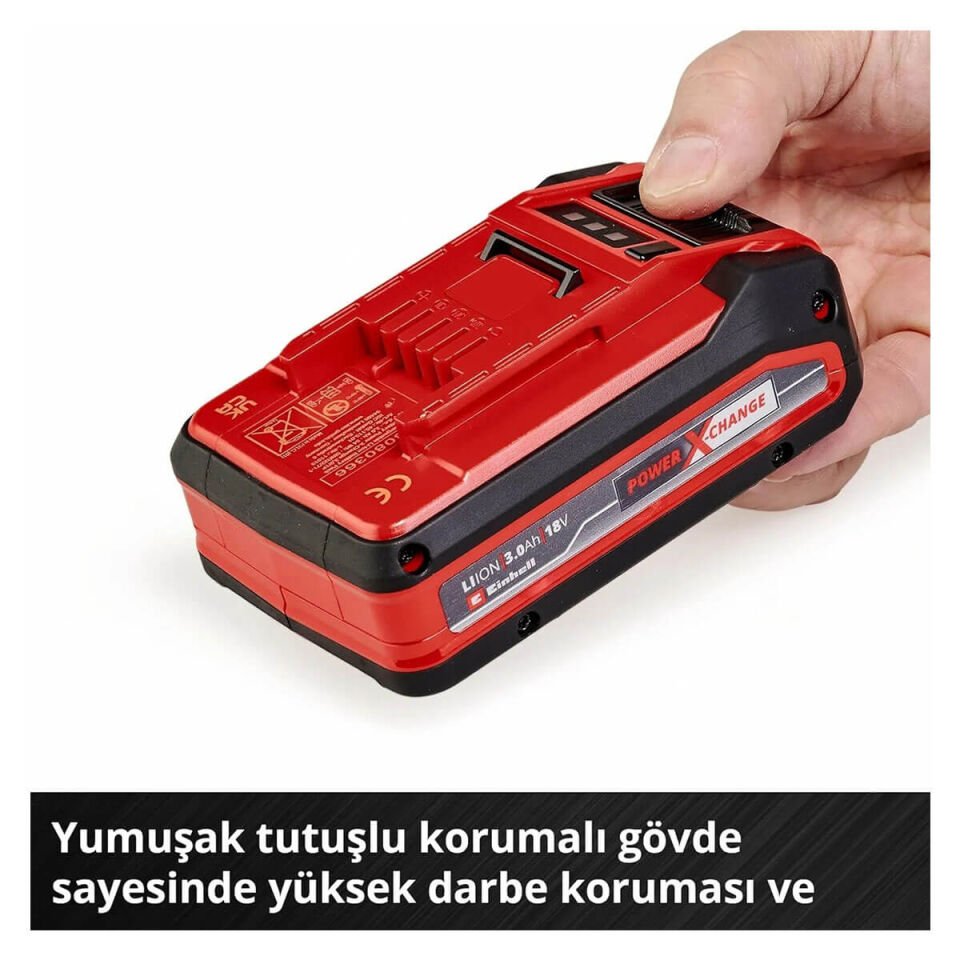 Einhell 18V 3.0Ah Power-X-Change Plus Akü - 4511501