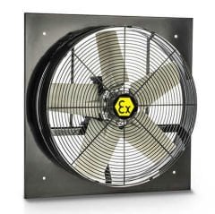 ATEX EF 700T Exproof Motorlu Duvar Tipi Aksiyel Fan 14000 m³/h 1405 RPM