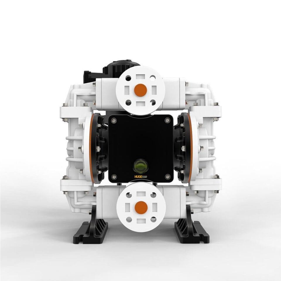 Huge Pump HP10 Plastik Gövdeli Elektrikli Diyaframlı Pompa 55 Litre/Dakika 2 Bar 1 inch