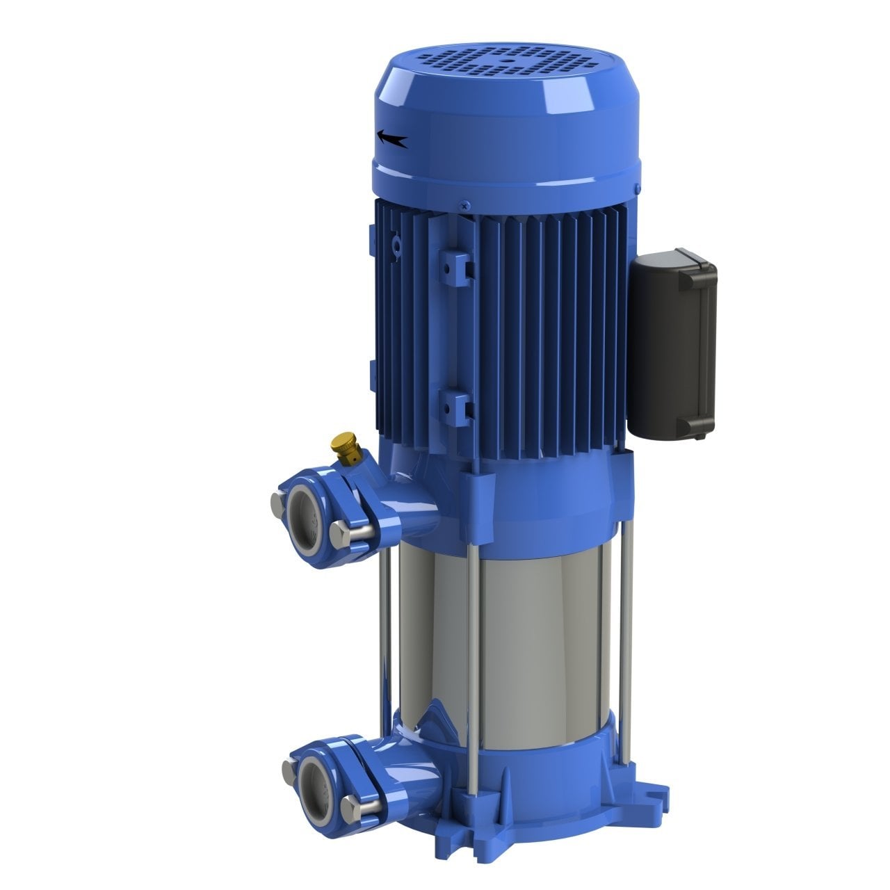 Sumak SHT 12-400/7 Dik Milli Paslanmaz Gövdeli Kademeli Pompa