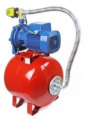 Pedrollo 2CPm 25/130N Dijital Akıllı Paket Hidrofor 4 Kat 10 Daire 50 Litre Tanklı