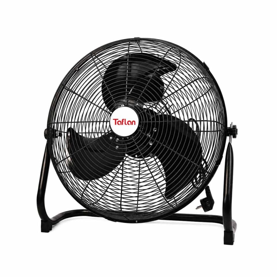 Kaşkar TX-20-F (FF500A) Yer Tipi Vantilatör Ayaklı 50cm 3 Hız Kademeli Siyah