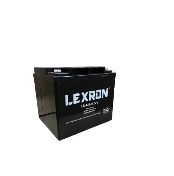 LEXRON 12V 42 AH Jel Akü, Güneş Enerji Aküsü, Solar Jel Akü