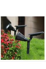 Bahçe Armatürü, Solar Bahçe Lambası, 7W 7 Renkli Güneş Enerjili Aydınlatma