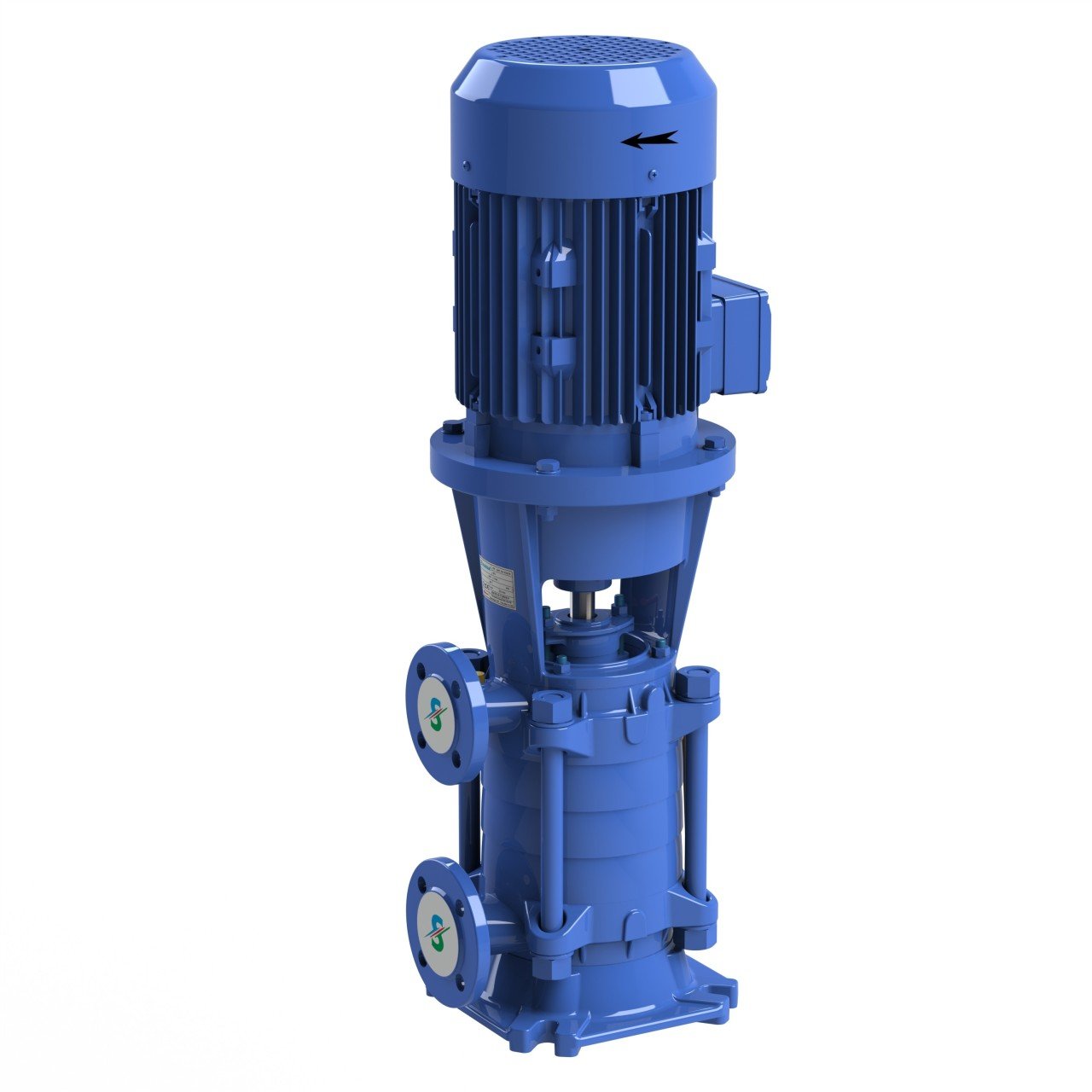 Sumak SHT 65/3 55 kW Dik Milli Kademeli Pompa  Trifaze