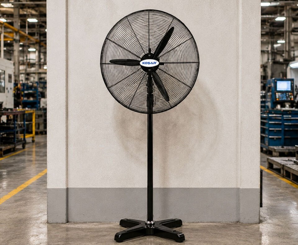 Koşar KSV-650 Sanayi Tipi Vantilatör Ayaklı Endüstriyel 65 cm