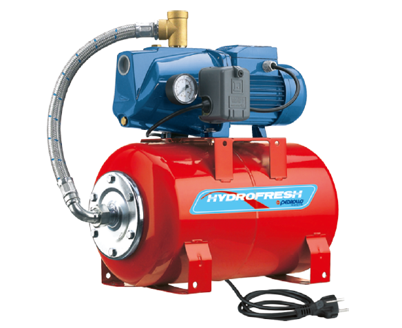 Pedrollo JSWm 2CX- Y-24 LT Su Pompası Paket Hidrofor 4 Kat 6 Daire