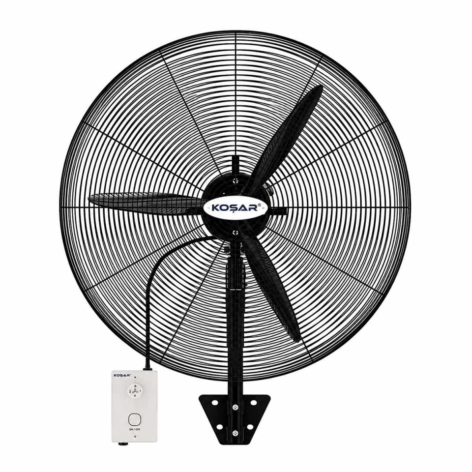 Koşar KSV 750 Sanayi Duvar Tipi Endüstriyel Vantilatör 75 cm