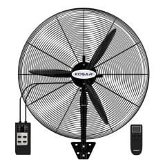 Koşar KSV 750 Kumandalı Sanayi Duvar Tipi Endüstriyel Vantilatör 75 cm