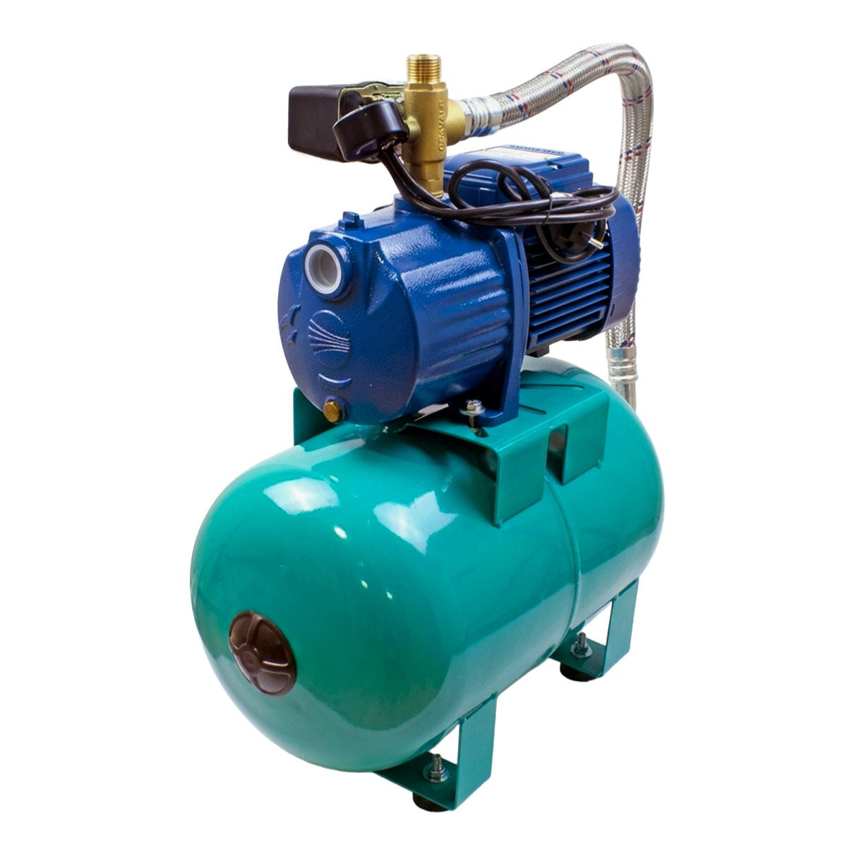 Pedrollo 4CPm 100-C Sessiz Paket Hidrofor 5 Kat 12 Daire 24 Litre Tanklı