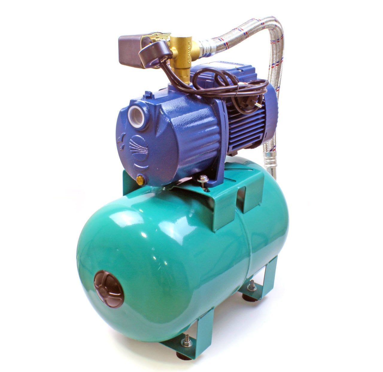 Pedrollo 4CPm 100-C Sessiz Paket Hidrofor 5 Kat 12 Daire 24 Litre Tanklı