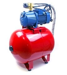 Pedrollo 4CPm 100-C Sessiz Paket Hidrofor 5 Kat 12 Daire 50 Litre Tanklı