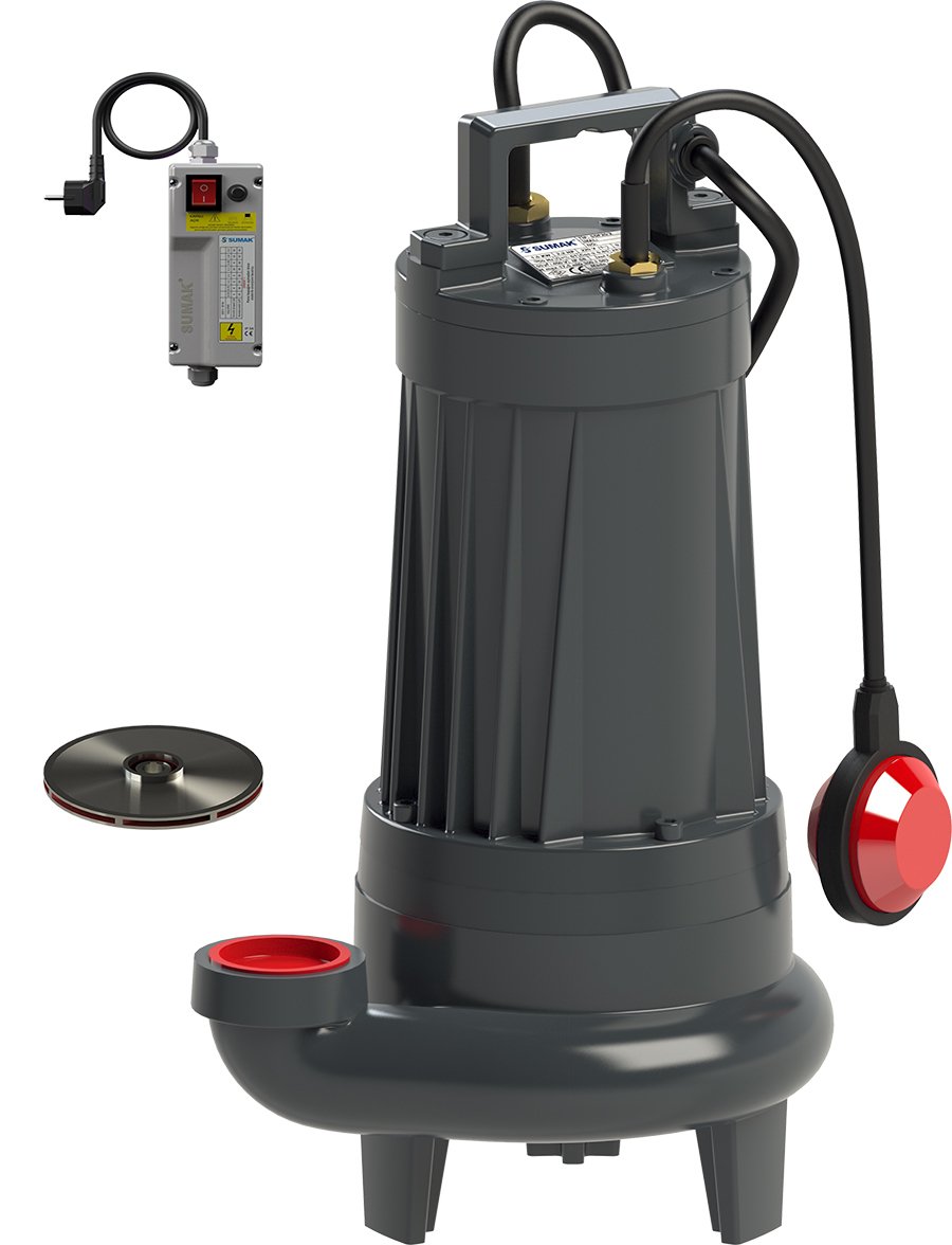 サ－フボ－ドEPS 5.5 25ℓ Sumak SDF 25/2 Temiz Su Dalgıç Pompa Monofaze 3 Hp Fiyatı