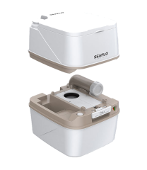 Seaflo Portatif Tuvalet 18 Litre -Taşınabilir Tuvalet, Seyyar WC SR09724 SFPT-18-03