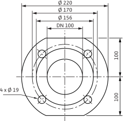 Wilo Yonos MAXO 100/0,5-12 Frekans Konvertörlü Sirkülasyon Pompası 13,5 mss  64 m³/h