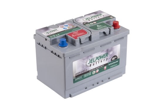 JelPower 12 Volt 60 AH Solar Jel Akü
