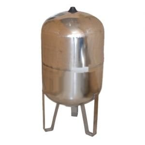 TD 50 Paslanmaz Dikey Hidrofor Genleşme Tankı 50 lt. Bağlantı Çapı 1''