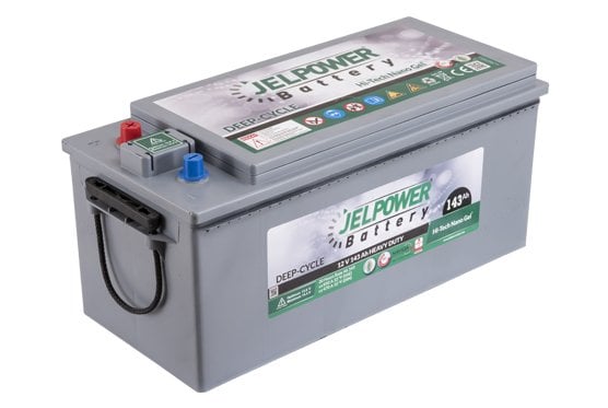 Jel Power 12 Volt 143 AH Solar Jel Akü