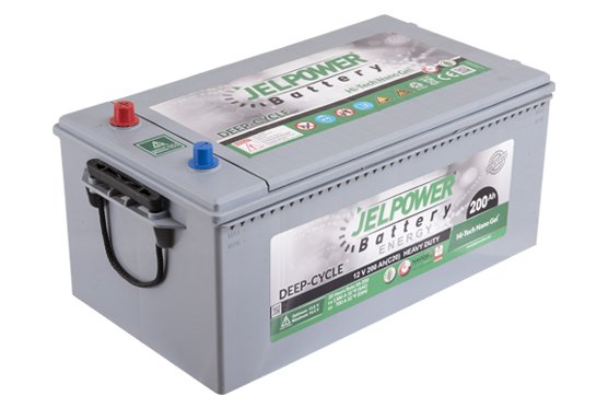 JelPower 12 Volt 240 AH Solar Jel Akü
