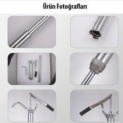 Alüminyum Manuel Varil Pompası 20lt/dk, Mazot Yağ Pompası