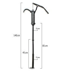 Plastik Manuel Varil Pompası 20lt/dk, Mazot Yağ Pompası