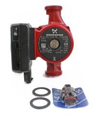 Grundfos UPS2 25-80 180 mm 40-60.000 Kazan İçin Frekans Konvertörlü Sirkülasyon Pompası 8 mss 5.6 m3/h