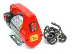 220 Volt Yağ ve Mazot Aktarma Pompası 40lt/dk
