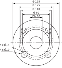 Wilo Stratos 50/1-12 Frekans Konvertörlü Sirkülasyon Pompası 12 mss 28,7 m³/h
