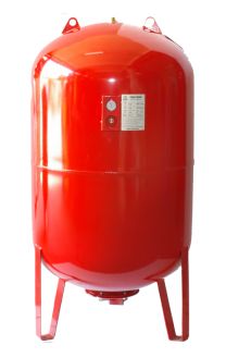 TD300 Dik Ayaklı Hidrofor Tankı 300 LT  Bağlantı Çapı 1.1/4''