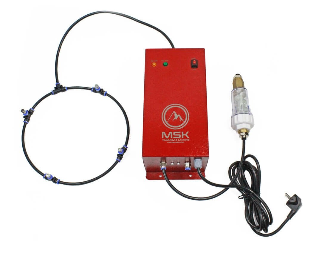 Kampa 4 Nozullu Su Buharlı Açık Alan Serinletme Sistemi