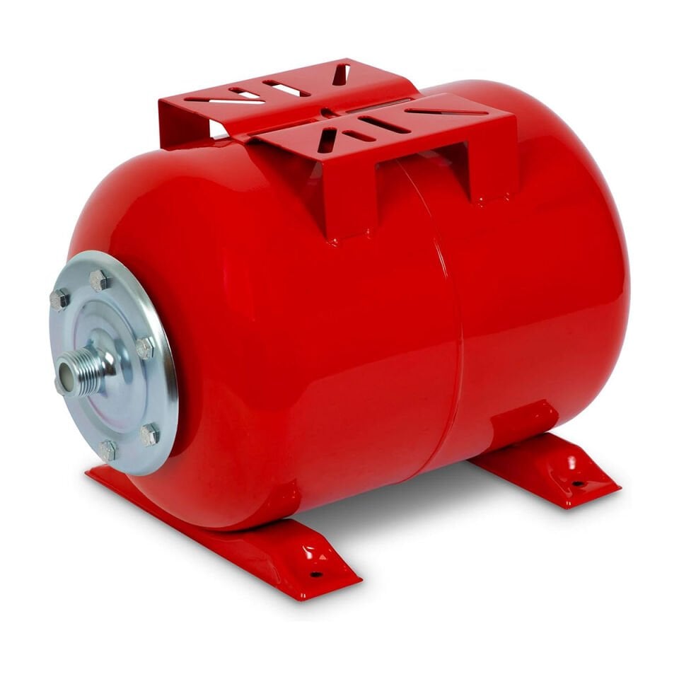 100 Litre Yatay Genleşme Tankı, Bağlantı Çap 1''