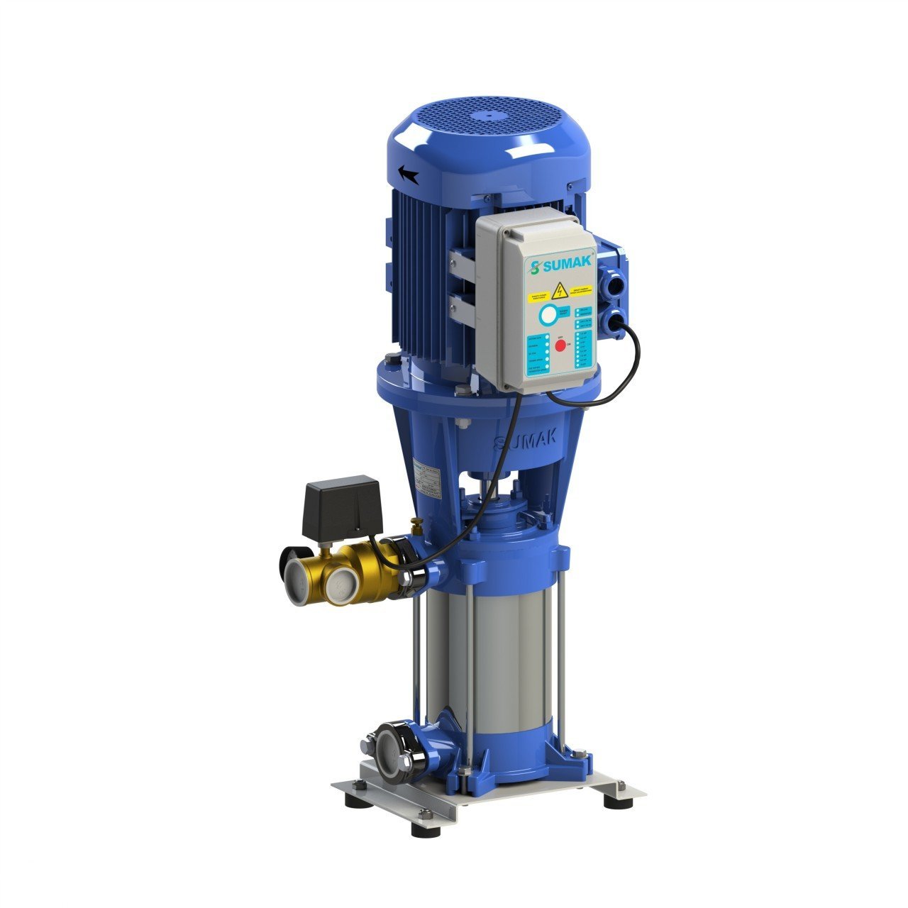 Sumak SHT 24 A 550/4 Düşey Milli Kademeli Hidrofor 8 KAT 42 DAİRE