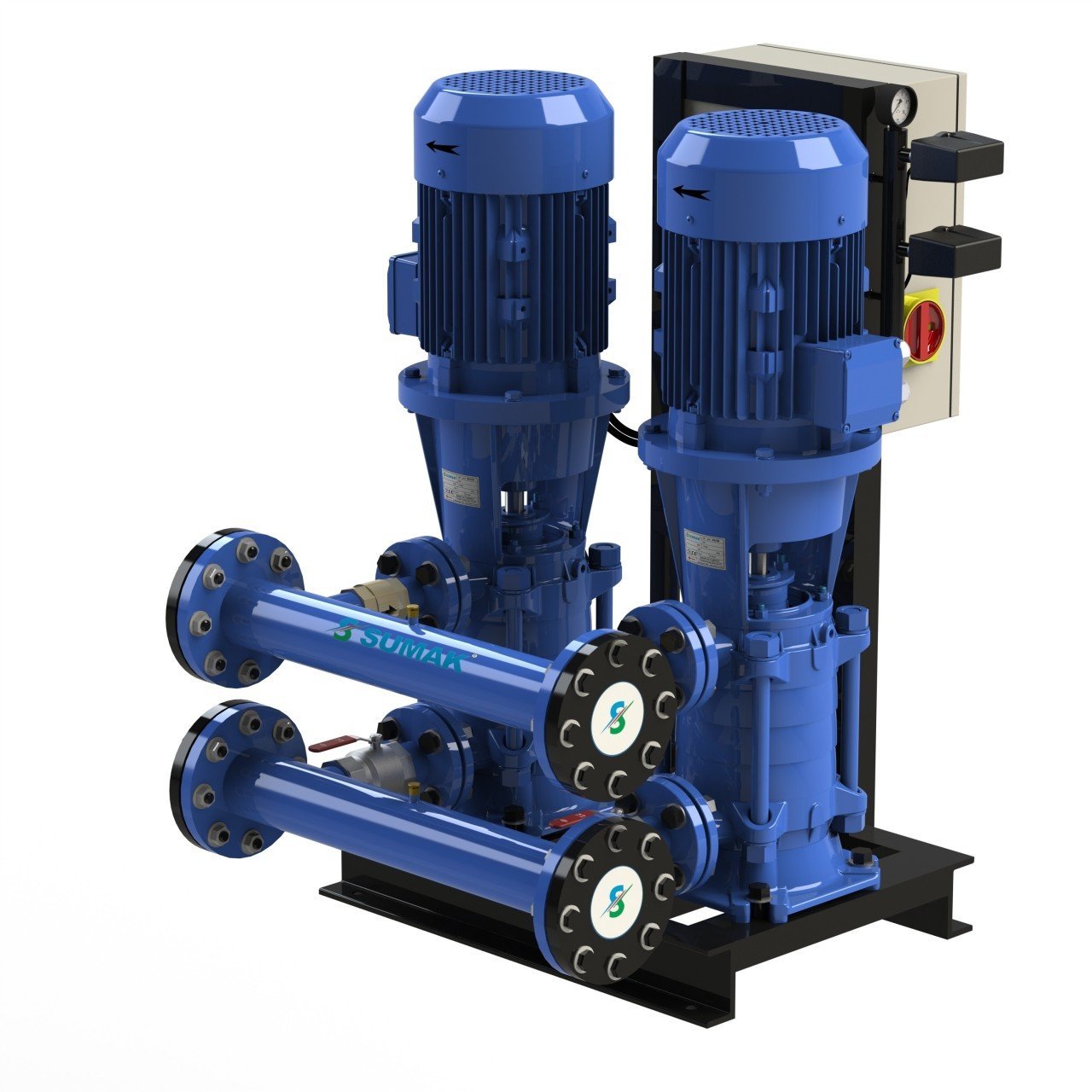 Sumak SHT 32 B Düşey Milli Kademeli Hidrofor