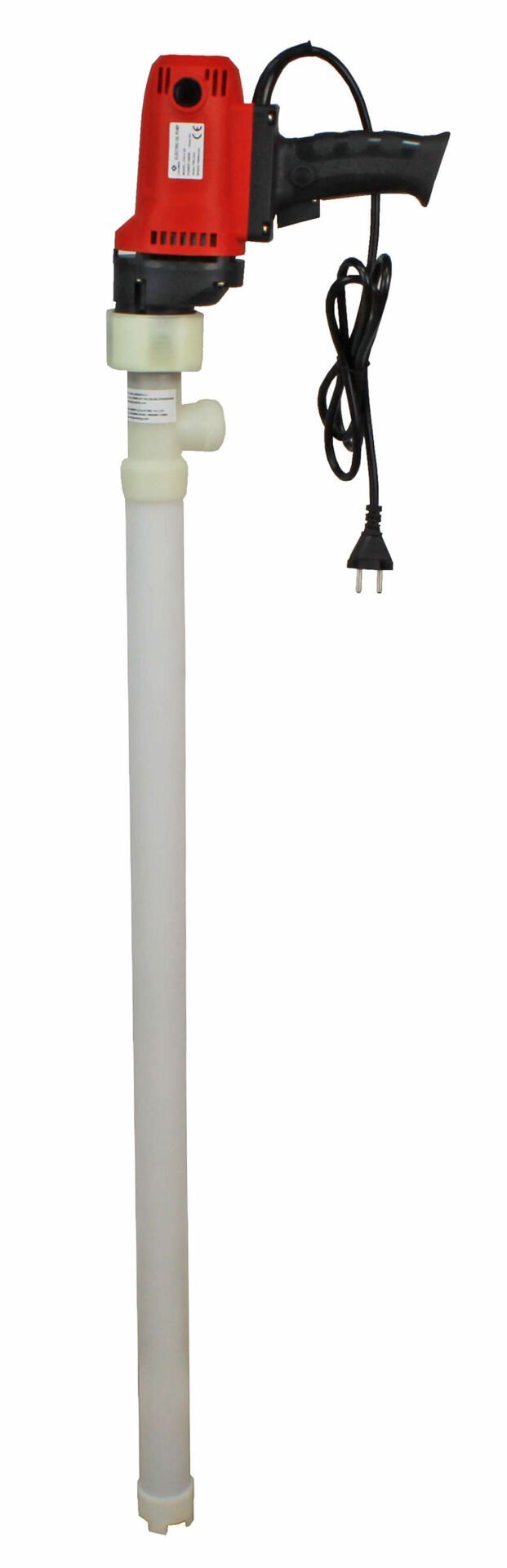 Cacheng PP Plastik Elektrikli Yağ, Mazot, Kimyasal Varil Pompası 150lt/dk 1800 Watt