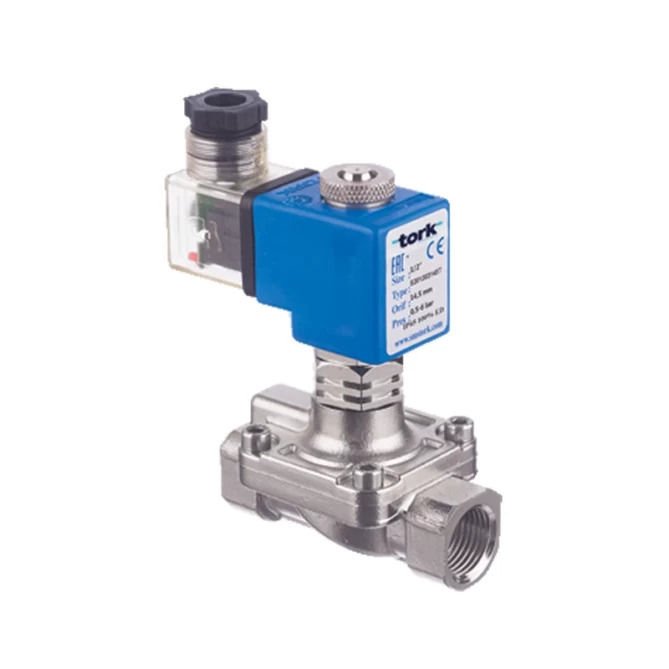 Tork S2093 Buhar Solenoid Valf Direkt Çekmeli N.Kapalı Yüksek Sıcaklık
