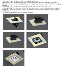 Aircol Summer Tavan Tipi Fan / Aspiratör 100 m³/h