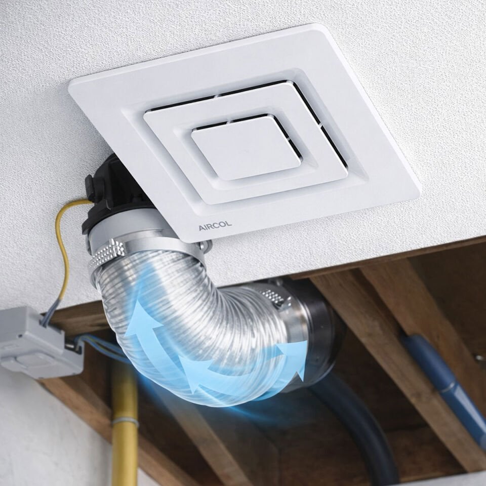 Aircol Summer Tavan Tipi Fan / Aspiratör 100 m³/h