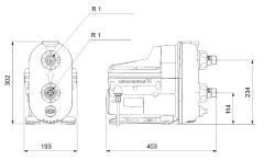 Grundfos Scala2 3-45 AKCDDE Sessiz Otomatik Hidrofor 4 Bar 4.8 m³/h