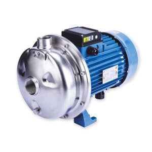 Varan BLC120/185T Kapalı Çarklı Komple Paslanmaz AISI 316 Santrifüj Pompa Trifaze 2.5 Hp 35 mss 8 m³/h