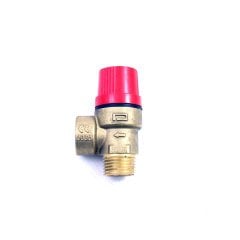 Pakkens 1/2'' Emniyet Ventili DN15 2.5 Bar Erkek