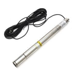 2 inch 50 mm Dış Çap En İnce Dalgıç Pompa 10 Metre Kablolu 180 Watt 55 mss 1 m³/h