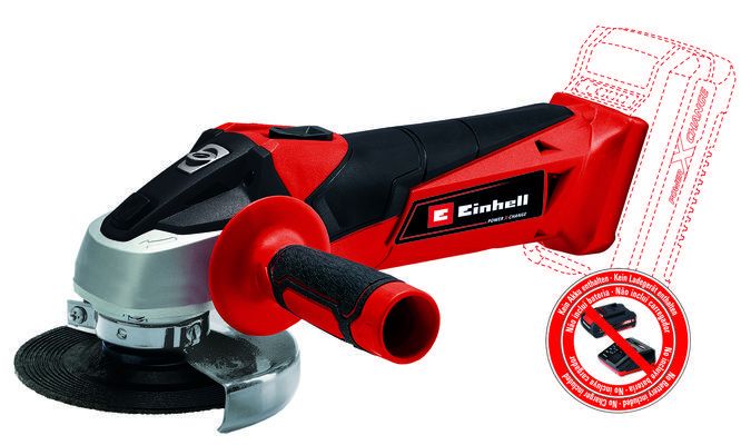 Einhell TC-AG 18/115 Li-Solo Akülü Avuç İçi Taşlama