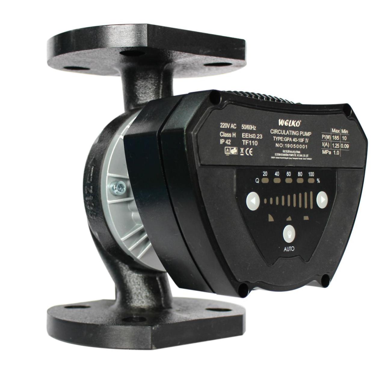 Welko GPA 40-8 F IV 100-125.000 Kazan İçin Frekans Konvertörlü Sirkülasyon Pompası 8 mss 8,5 m3/h