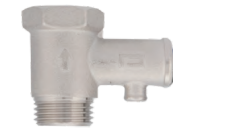 Pakkens 1/2'' Termosifon Emniyet Ventili DN15 9 Bar Mandalsız