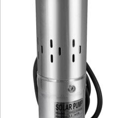 48 Volt Dc Solar Güneş Enerjili Dalgıç Pompa 70mm Dış Çap 650 Watt Panolu 80 Mss 3 m³/h